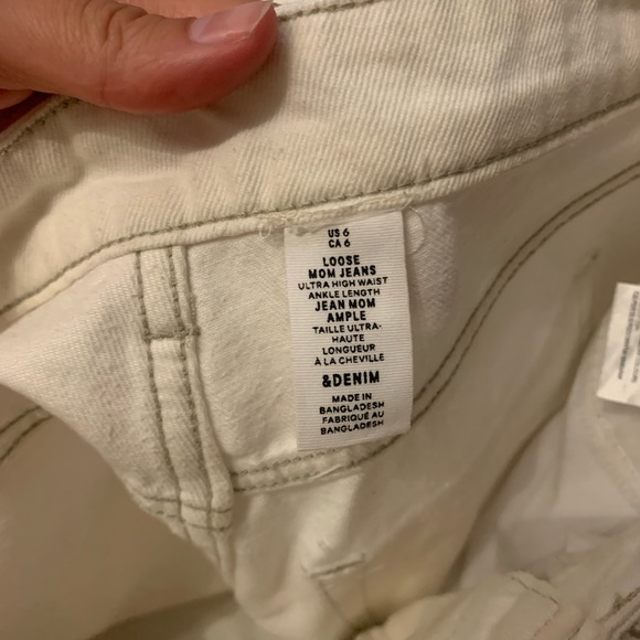 Loose mom jeans ultra high waisted H&M jeans - Picture 3 of 3